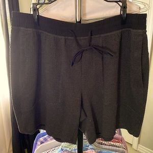 Xxl charcoal lululemon shorts very soft